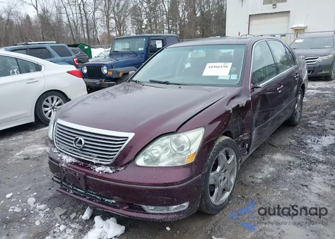 2005 Lexus Ls 430 z USA, uszkodzony, nr VIN JTHBN36FX55022197